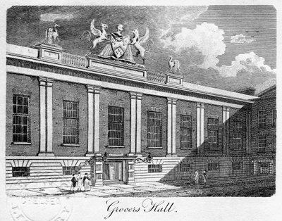 Grocers Hall, Ciudad de Londres, 1811 de Sands