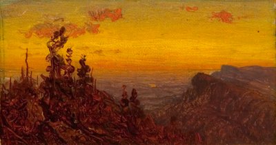 Desde las montañas Shawangunk de Sanford Robinson Gifford