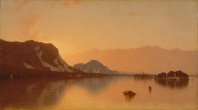Isola Bella en Lago Maggiore de Sanford Robinson Gifford