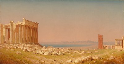 Ruinas del Partenón de Sanford Robinson Gifford