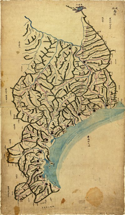 Chosŏn chido LOC 83675009-6 de Sang Gi Chŏng
