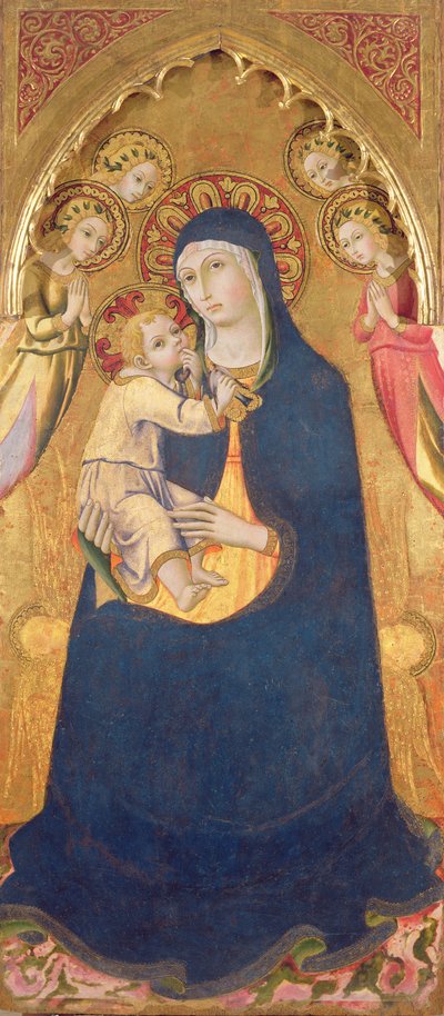 Madonna y niño de Sano di Pietro