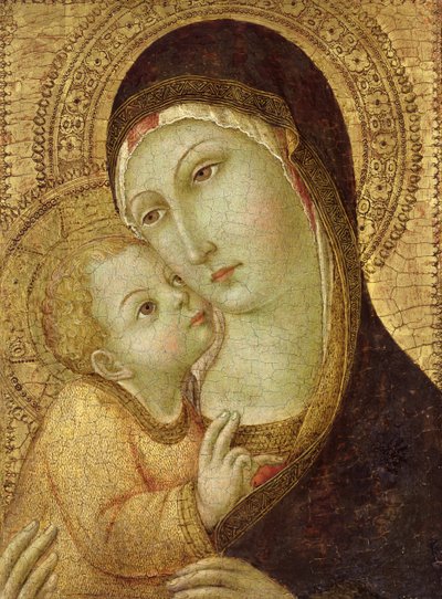 Madonna y Niño de Sano di Pietro