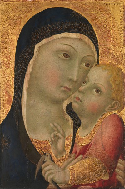 Madonna y niño de Sano di Pietro