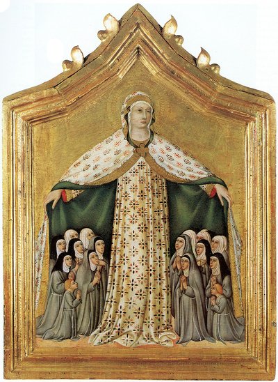 Madonna della Misericordia, 1440s de Sano di Pietro