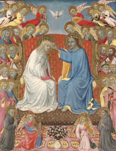 La Coronación de la Virgen de Sano di Pietro