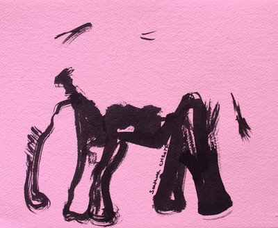 Audaz elefante rosa de Santhosh ch