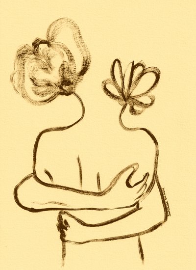 Abrazo amoroso de Santhosh ch