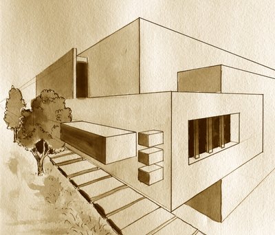 Diseño de casa moderna de Santhosh ch