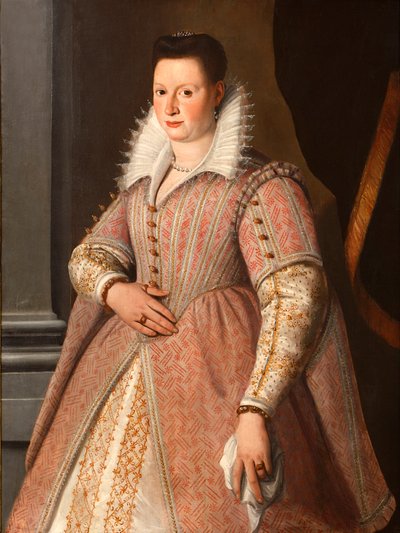 Retrato de Bianca Cappello 1548-1587, siglo XVI de Santi di Tito