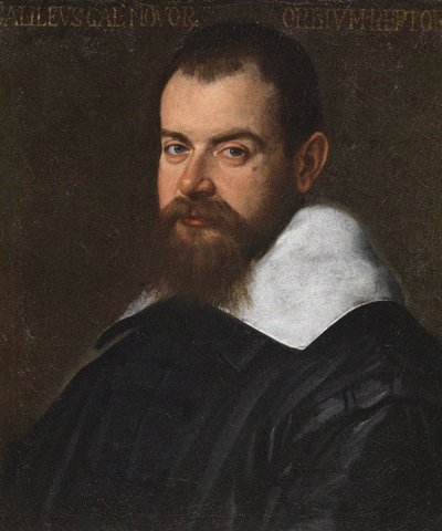 Retrato de Galileo Galilei, 1601 de Santi di Tito