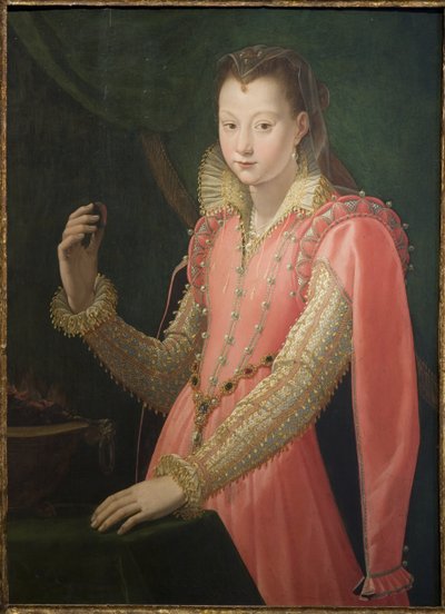 Retrato de una joven como Portia Catonis de Santi di Tito