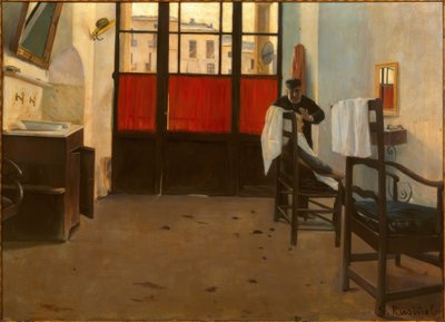 El peluquero de Puigcerdà de Santiago Rusiñol
