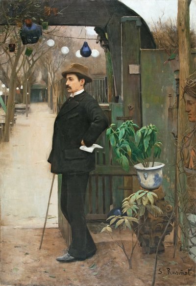 Retrato de Miquel Utrillo de Santiago Rusiñol