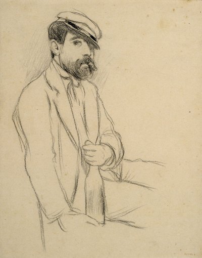 Retrato de un hombre de Santiago Rusiñol