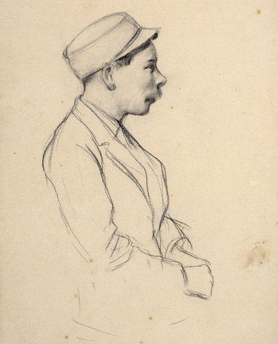 Retrato de un hombre de Santiago Rusiñol