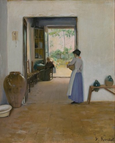 Interior de Sitges de Santiago Rusiñol