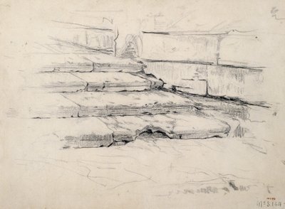 Estudio de escalones de Santiago Rusiñol