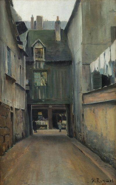 Calle de Rouen de Santiago Rusinol i Prats