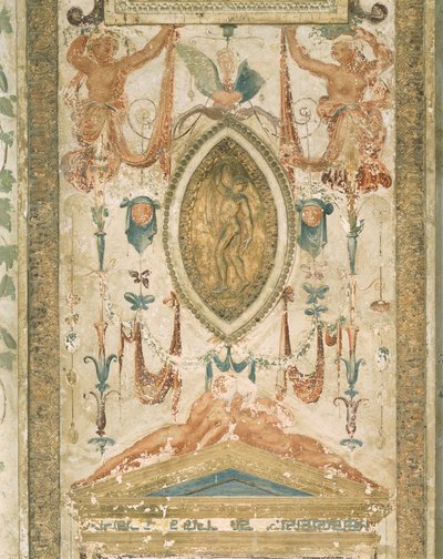 Pilastra con decoración grotesca de Sanzio of Urbino (workshop) Raphael
