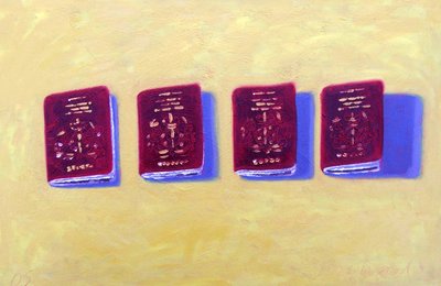 Cuatro pasaportes de Sara Hayward