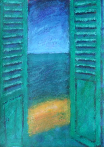 Persianas verdes de Sara Hayward
