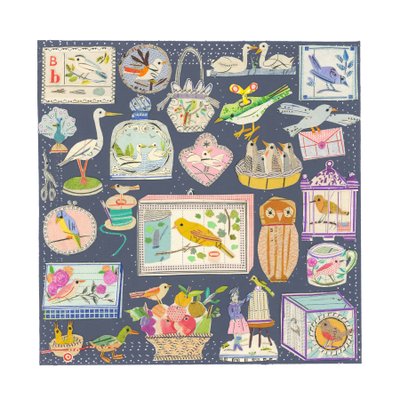 B Is For Bird, 2022 (collage recortado) de Sarah Battle