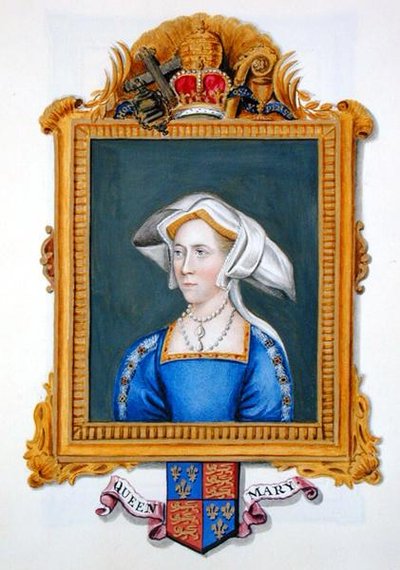 Retrato de Anne Boleyn erróneamente llamada Reina María de 