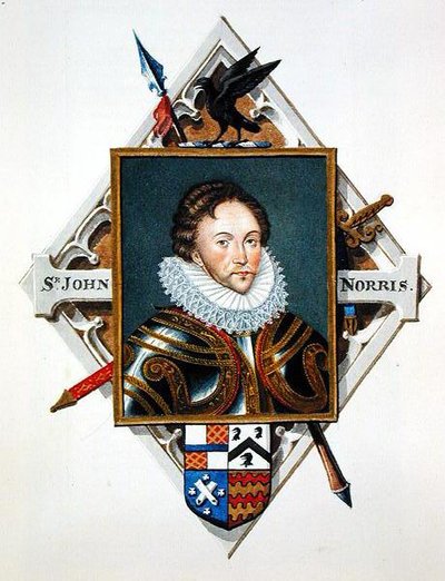 Retrato del Capitán Sir John Norris (c.1547-97) de 