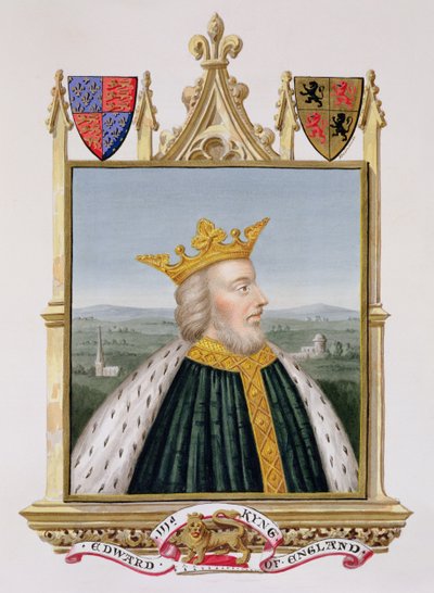 Retrato de Eduardo III (1312-77) Rey de Inglaterra desde 1327 de Sarah Countess of Essex