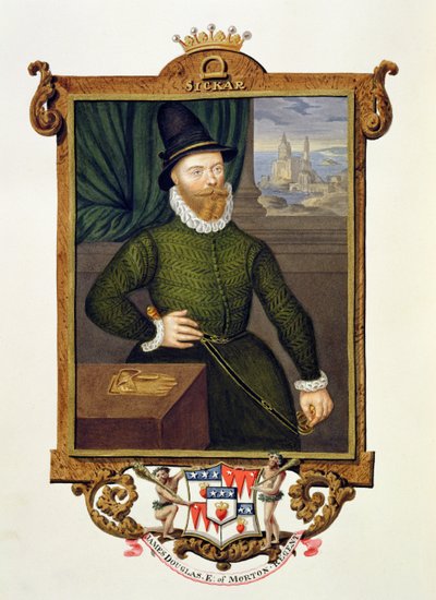 Retrato de James Douglas (c.1516-81) 4º Conde de Morton de Sarah Countess of Essex