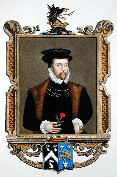 Retrato de Lord Roger North (1530-1600) 2º Barón North de 