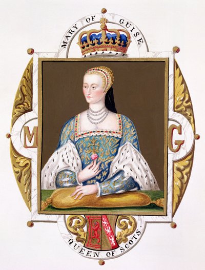 Retrato de María de Guisa (1515-60) Reina de Escocia de 