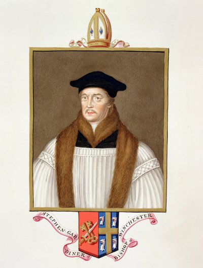 Retrato de Stephen Gardiner (c.1483-1555) Obispo de Winchester de 