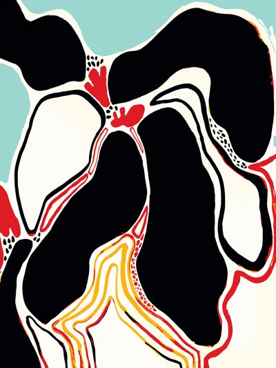 Formas orgánicas llenas de vida de Sarah Fitzgerald