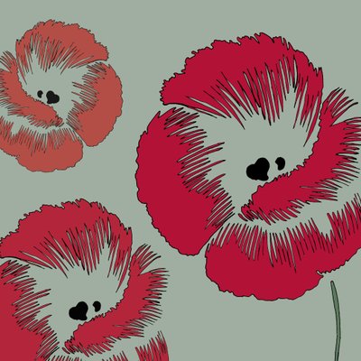 Picnic Poppy, 2005 de Sarah Hough