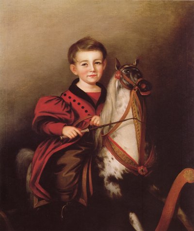 Charles Lavallen Jessop (El niño del caballo balancín) de Sarah Miriam Peale