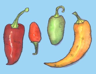 Pimientos picantes de Sarah Thompson Engels
