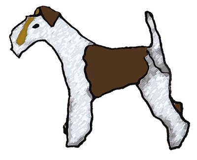 Fox terrier de Sarah Thompson Engels
