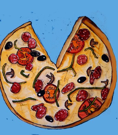 Pizza de Sarah Thompson Engels