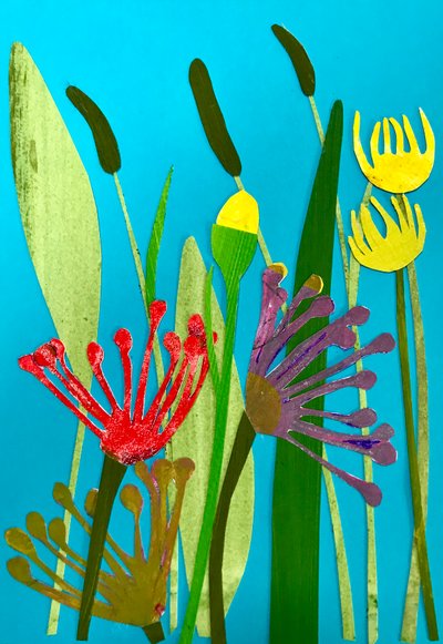 flores y hierbas, 2019 de Sarah Thompson Engels