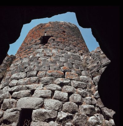 El Nuraghe Santu Ante (1900-730 a.C.) de Sardinia Nuragic Civilization