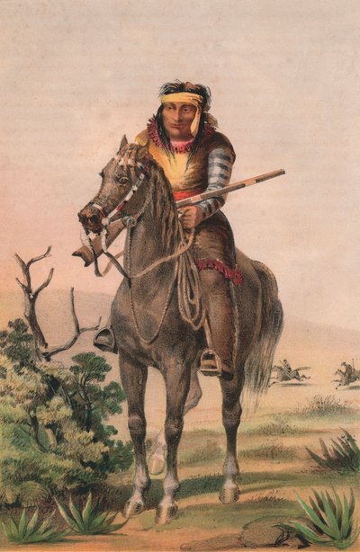 Guerrero Lipan, c. 1857 de Sarony and Co