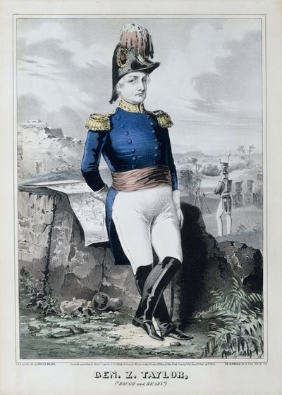 General Z. Taylor (Rough and Ready) de Sarony and Major