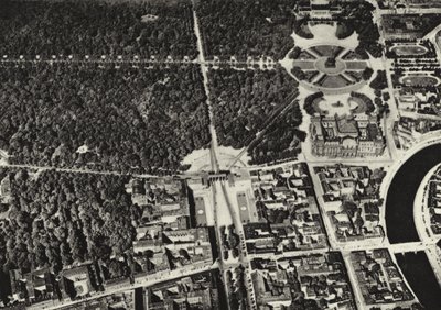Berlín: Puerta de Brandeburgo vista desde un avión de Sasha Stone