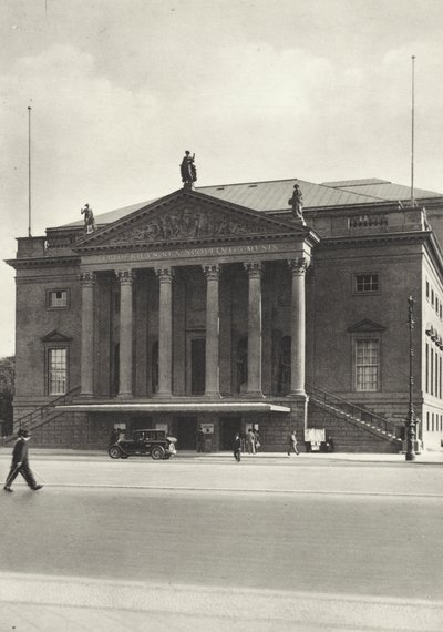 Berlín: Opernhaus; Casa de la Ópera de Sasha Stone