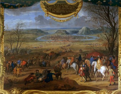 Las acciones de Luis II Príncipe de Borbón Condé, llamado el Gran Condé (1621-1686), conquista del Franco Condado de Sauveur Le Conte