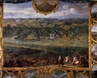Las acciones del Príncipe Luis II de Borbón Condé, conocido como el Gran Condé (1621-1686): Batalla de Friburgo (1644) durante la Guerra de los Treinta Años de Sauveur Le Conte