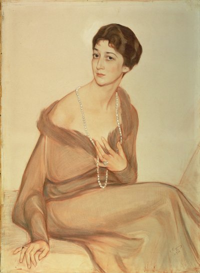 Retrato de Vanda Weiner de Savelij Abramovich Sorin