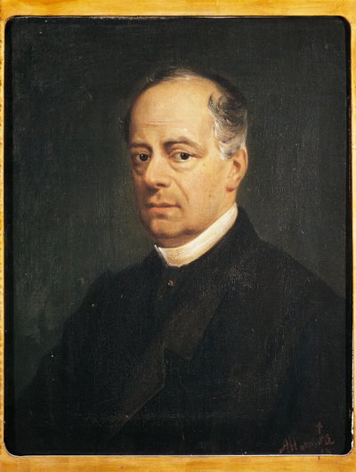 Retrato de Carlo Poerio (Nápoles) de Saverio Altamura